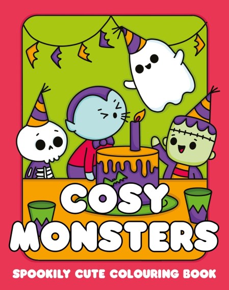 Cosy Monsters: A Super Cute Colouring Book