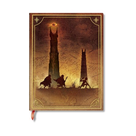 The Quest Continues (The Lord of the Rings Collection) Journal Mini Lined (Elastic Band Closure)