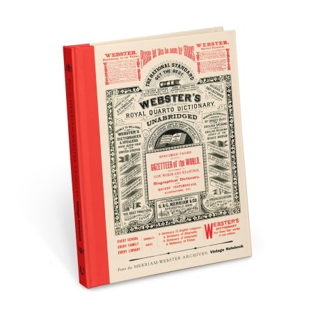 From the Merriam-Webster Archives: Vintage Notebook