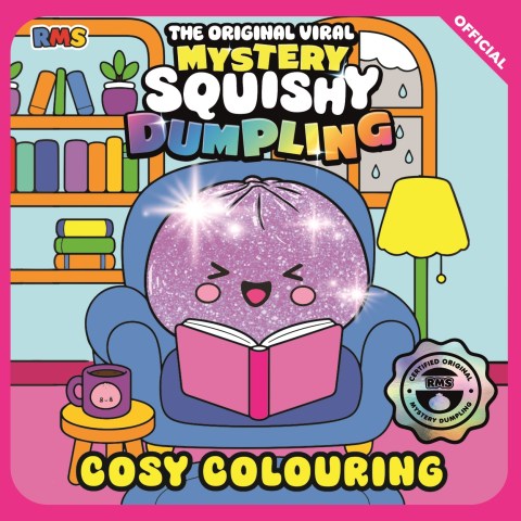 The Original Viral Mystery Squishy Dumpling: Cosy Colouring